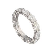 Anneau Damiani Femme Timeless classico in Or blanc Diamante 3.76 Ct 81083704 - 81083704